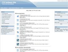 Tablet Screenshot of ftp-soft.com
